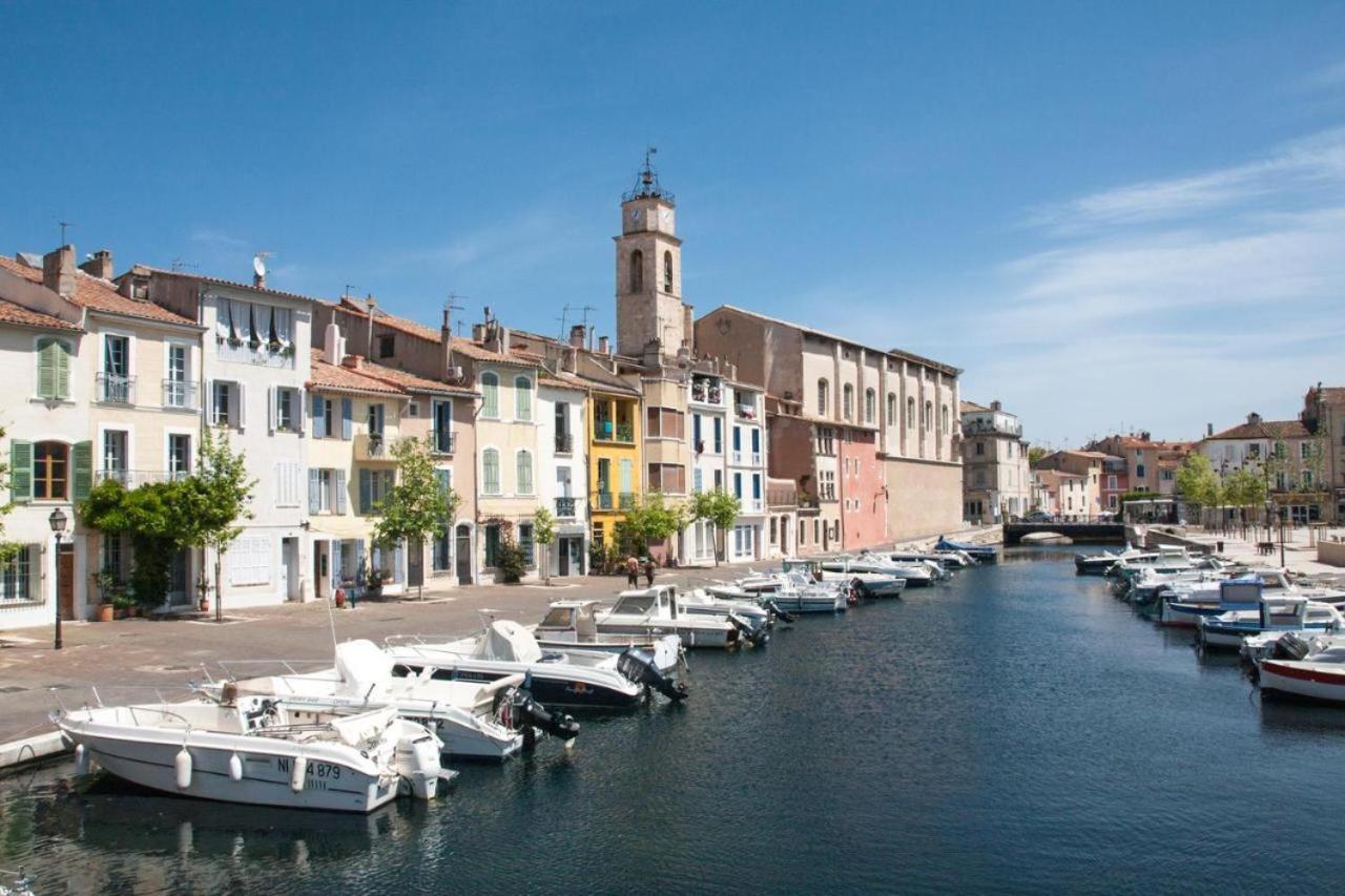 Les Hebergements De La Plage En Ville Martigues Esterno foto